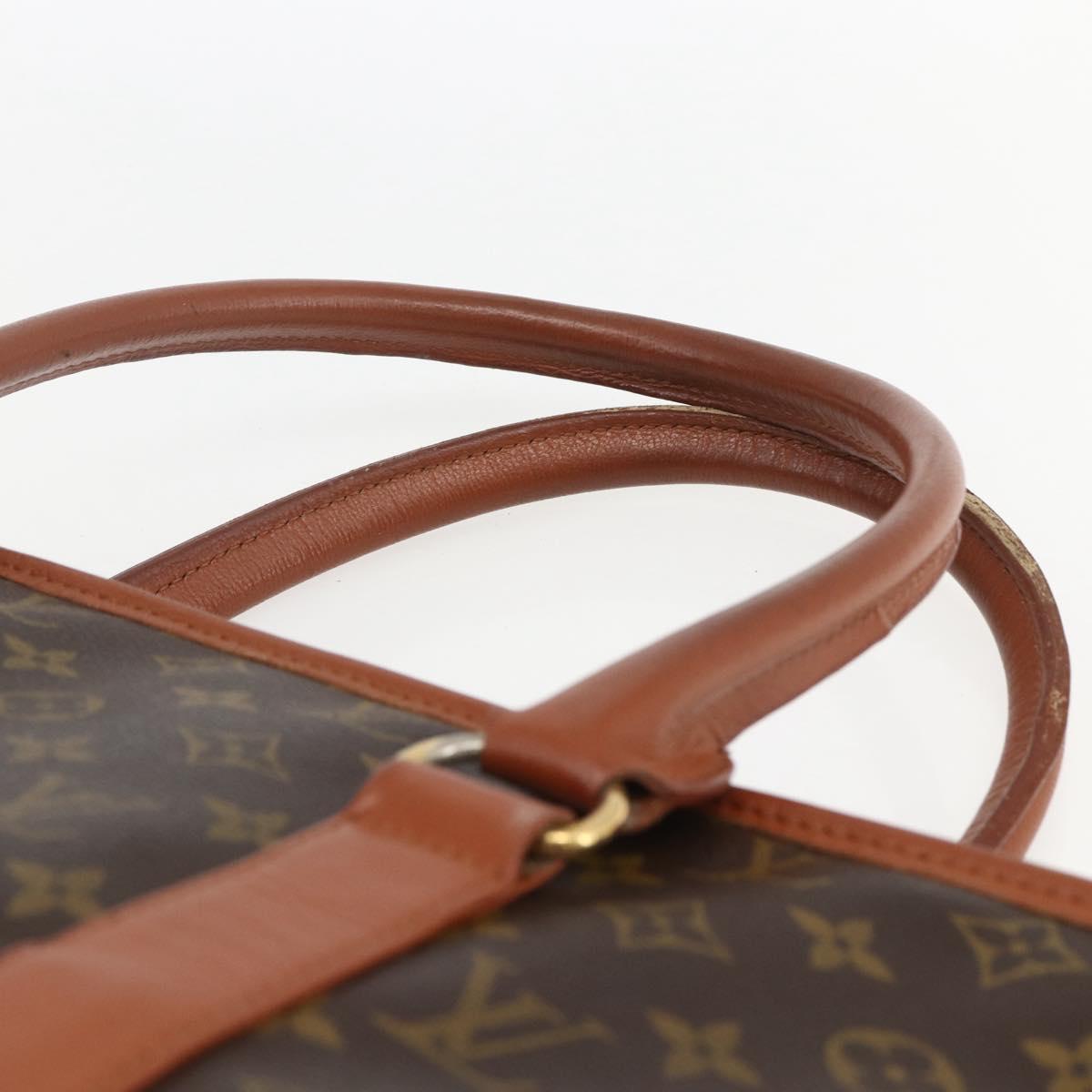 LOUIS VUITTON Monogram Sac Weekend PM Hand Bag M42425 LV Auth ka532