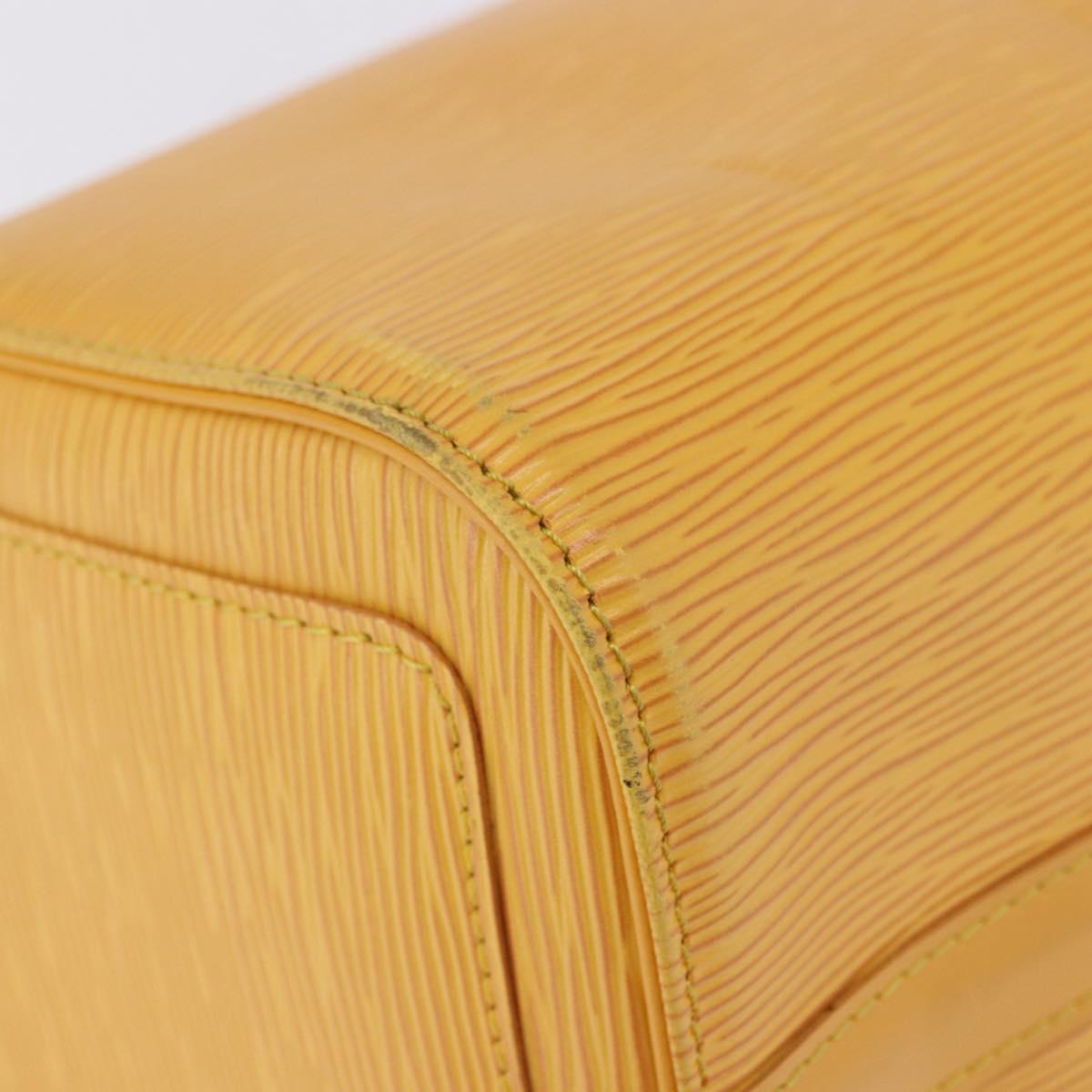 LOUIS VUITTON Epi Speedy 25 Hand Bag Tassili Yellow M43019 LV Auth ka5321A