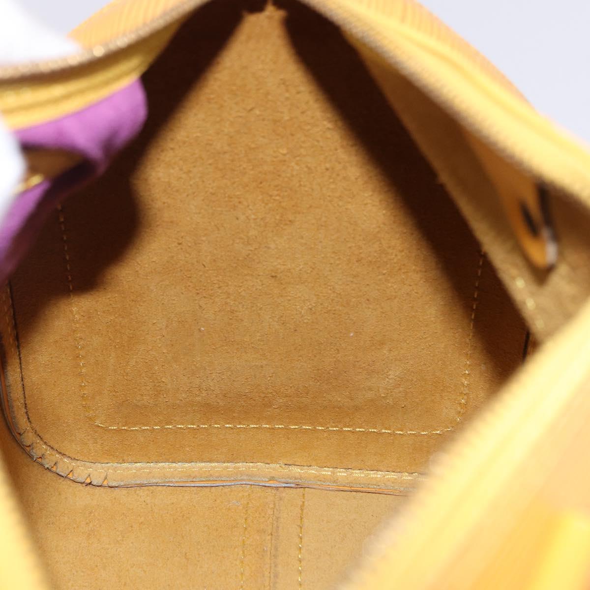 LOUIS VUITTON Epi Speedy 25 Hand Bag Tassili Yellow M43019 LV Auth ka5321A