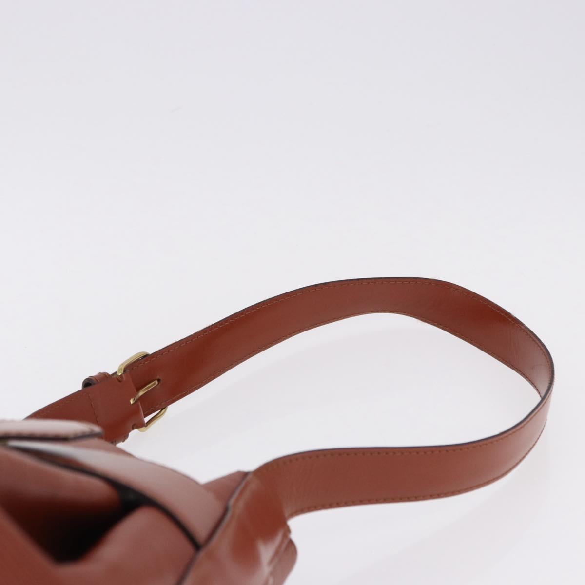 LOUIS VUITTON Epi Sac Depaule GM Shoulder Bag Brown M80193 LV Auth ka5322