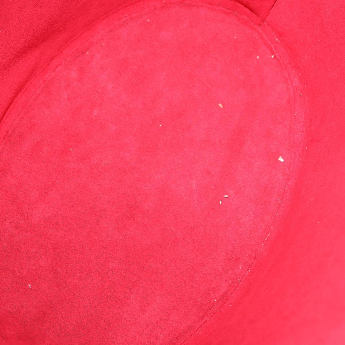 LOUIS VUITTON Epi Saint Jacques Shopping Shoulder Bag Red M52277 LV Auth ka5323