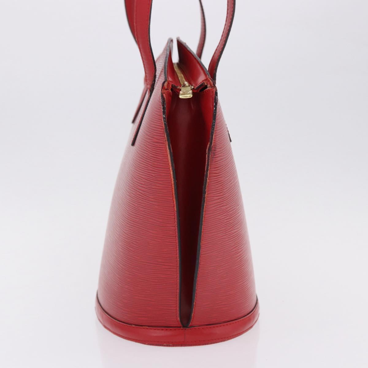 LOUIS VUITTON Epi Saint Jacques Shopping Shoulder Bag Red M52277 LV Auth ka5323