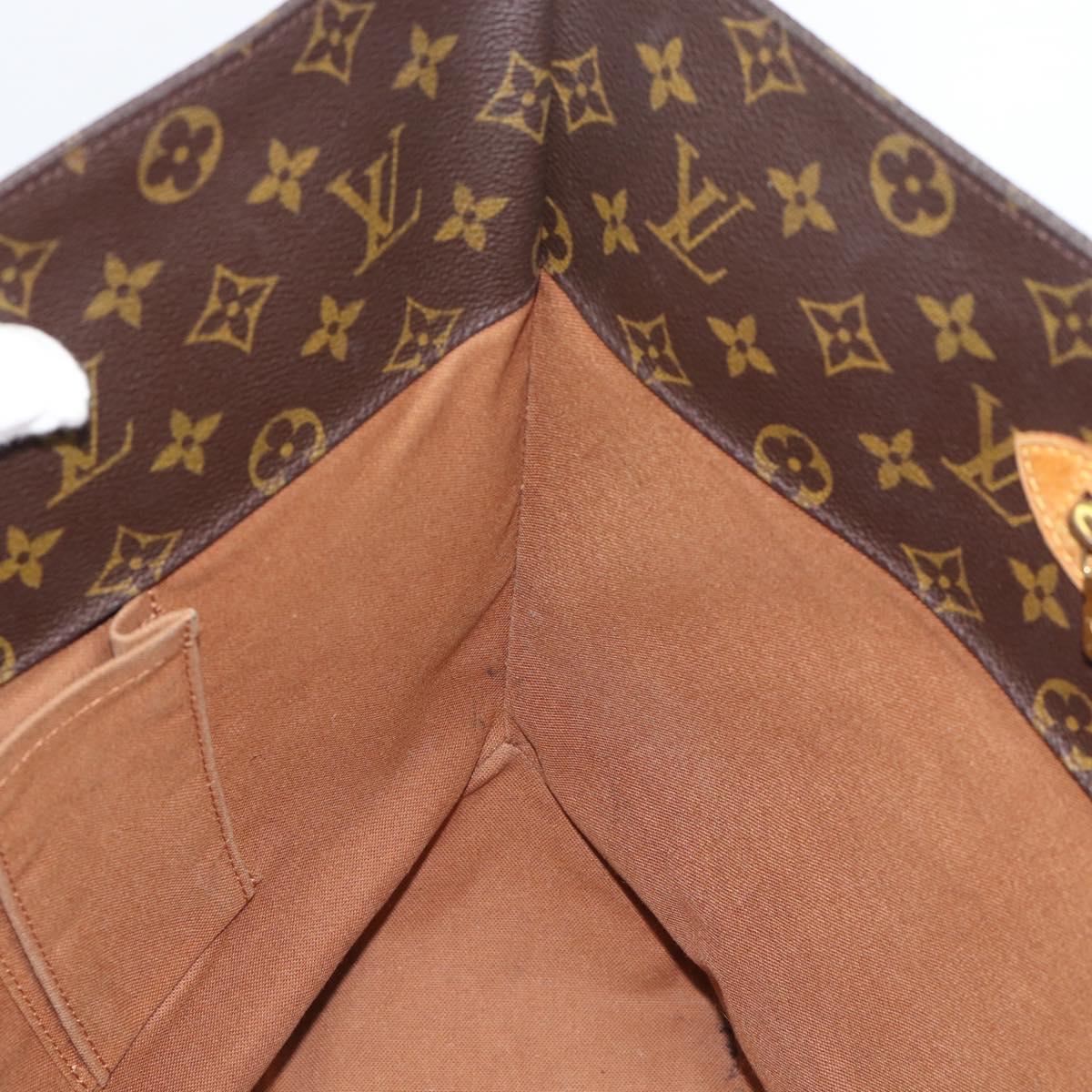 LOUIS VUITTON Monogram Sac Shopping Tote Bag M51108 LV Auth ka5327