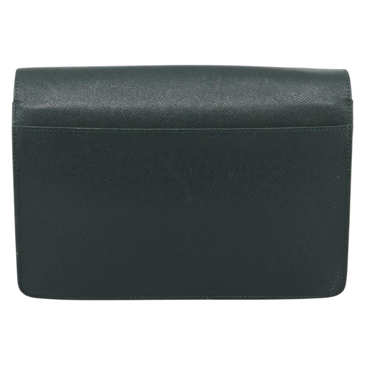 LOUIS VUITTON Taiga Pochette Kourad Clutch Bag Epicea M30194 LV Auth ka5336