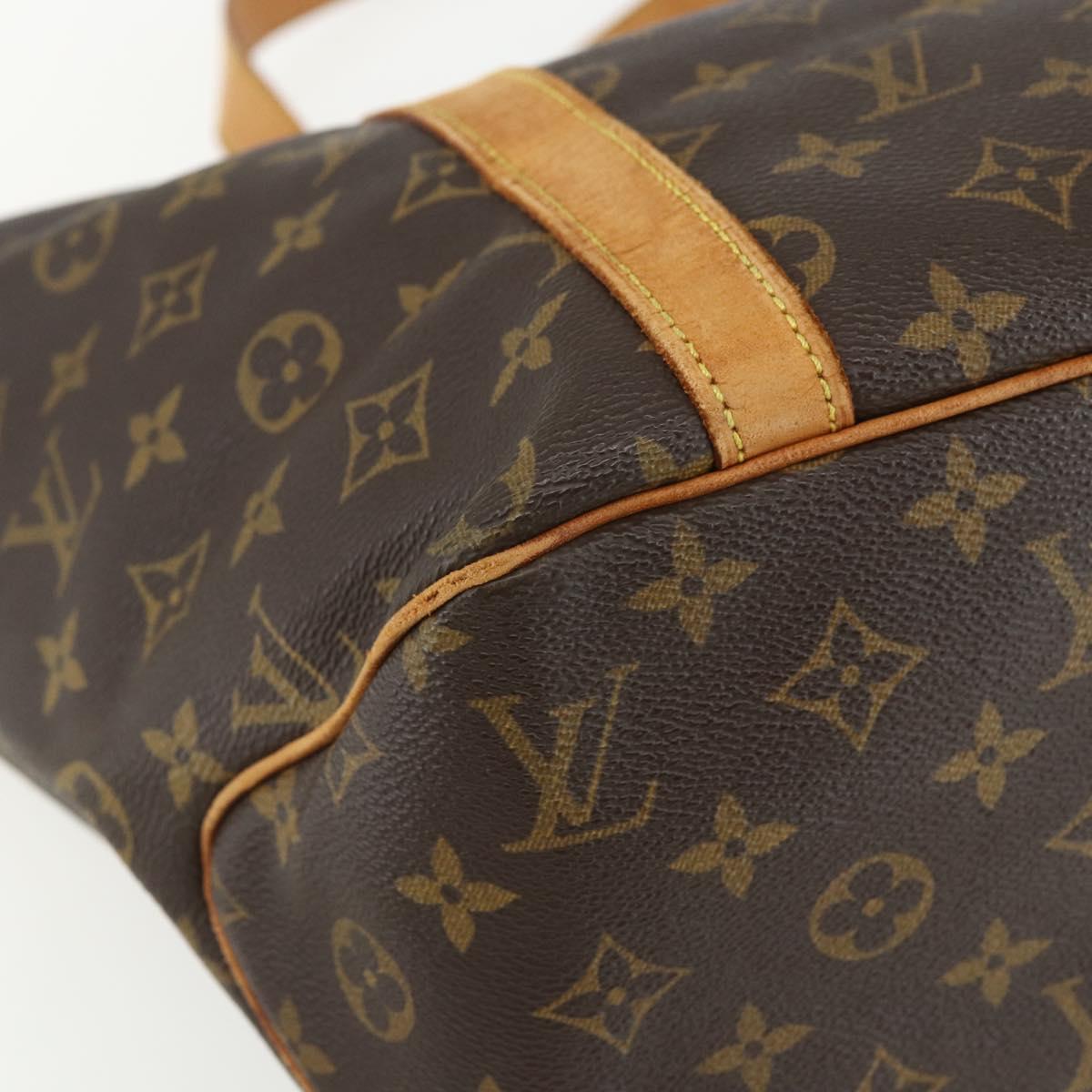 LOUIS VUITTON Monogram Sac Shopping Tote Bag M51108 LV Auth ka534
