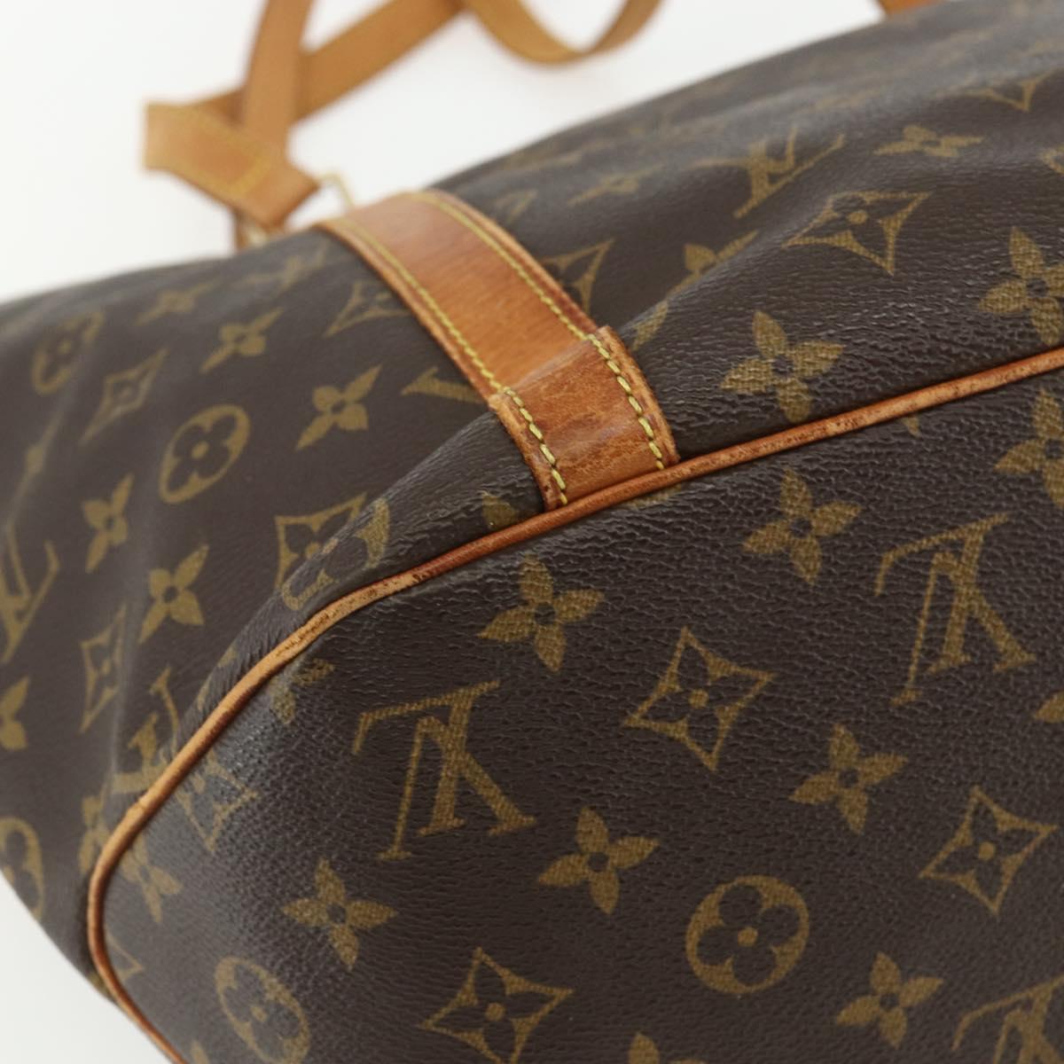 LOUIS VUITTON Monogram Sac Shopping Tote Bag M51108 LV Auth ka534