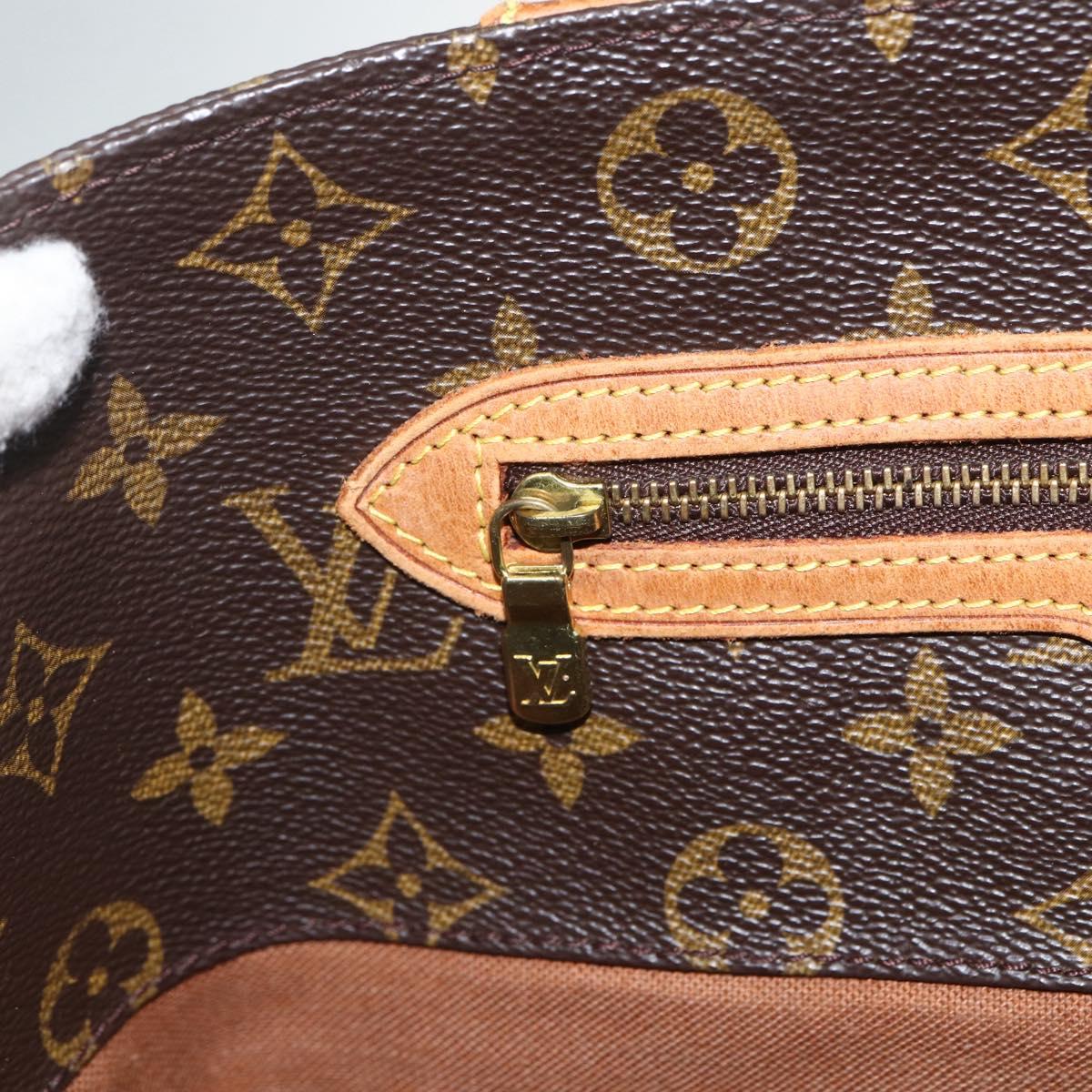 LOUIS VUITTON Monogram Sac Shopping Tote Bag M51108 LV Auth ka534