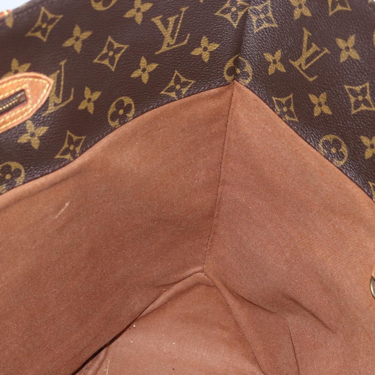 LOUIS VUITTON Monogram Sac Shopping Tote Bag M51108 LV Auth ka534