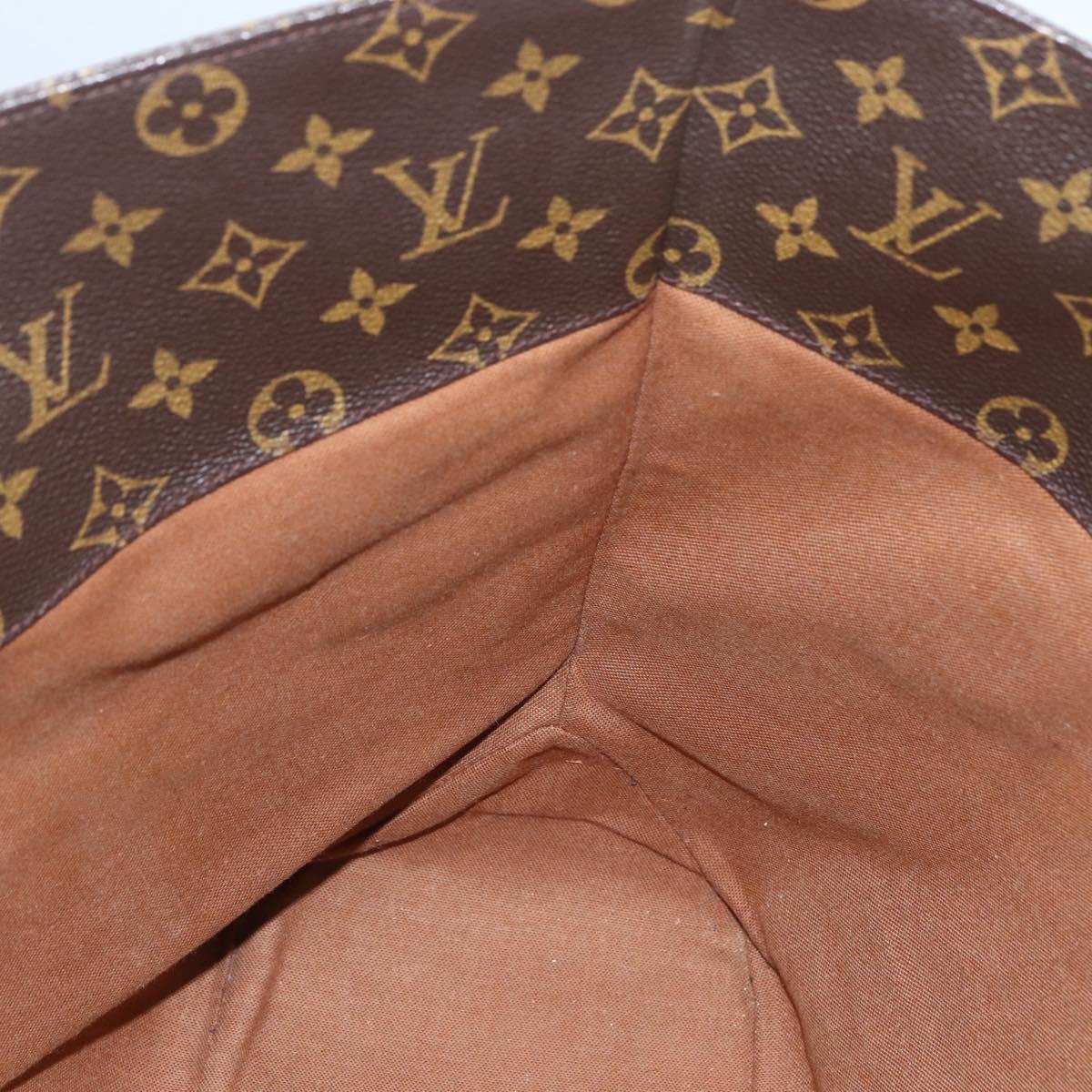 LOUIS VUITTON Monogram Sac Shopping Tote Bag M51108 LV Auth ka534