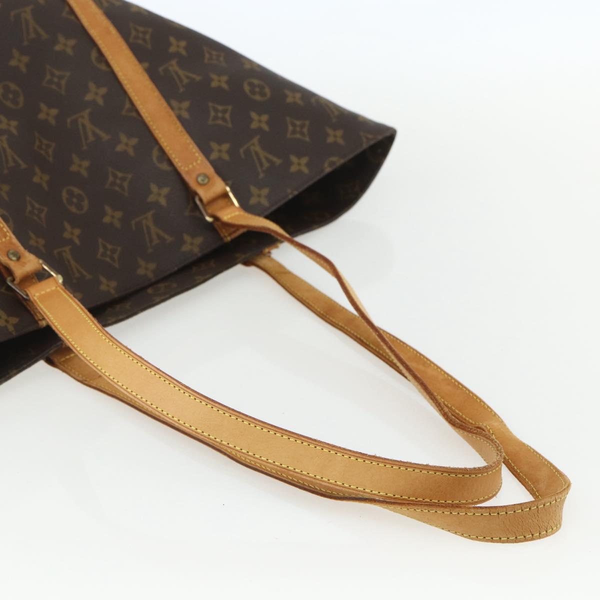 LOUIS VUITTON Monogram Sac Shopping Tote Bag M51108 LV Auth ka534