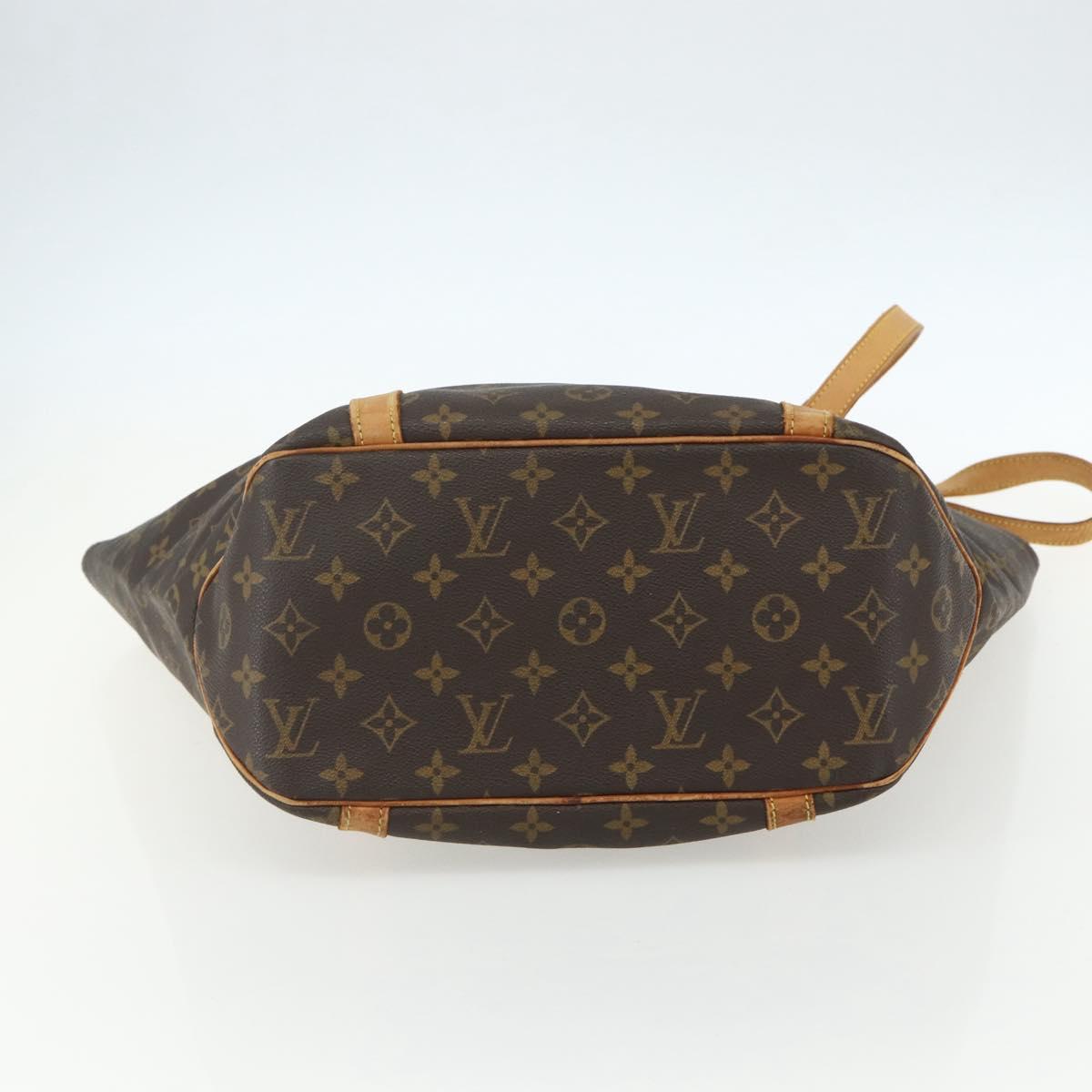 LOUIS VUITTON Monogram Sac Shopping Tote Bag M51108 LV Auth ka534