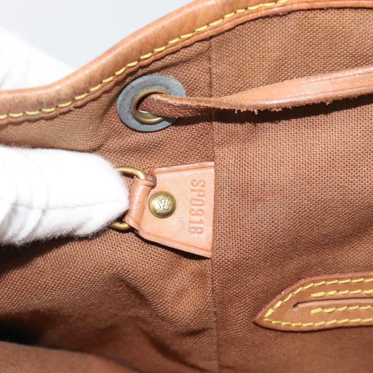 LOUIS VUITTON Monogram Montsouris MM Backpack M51136 LV Auth ka5344