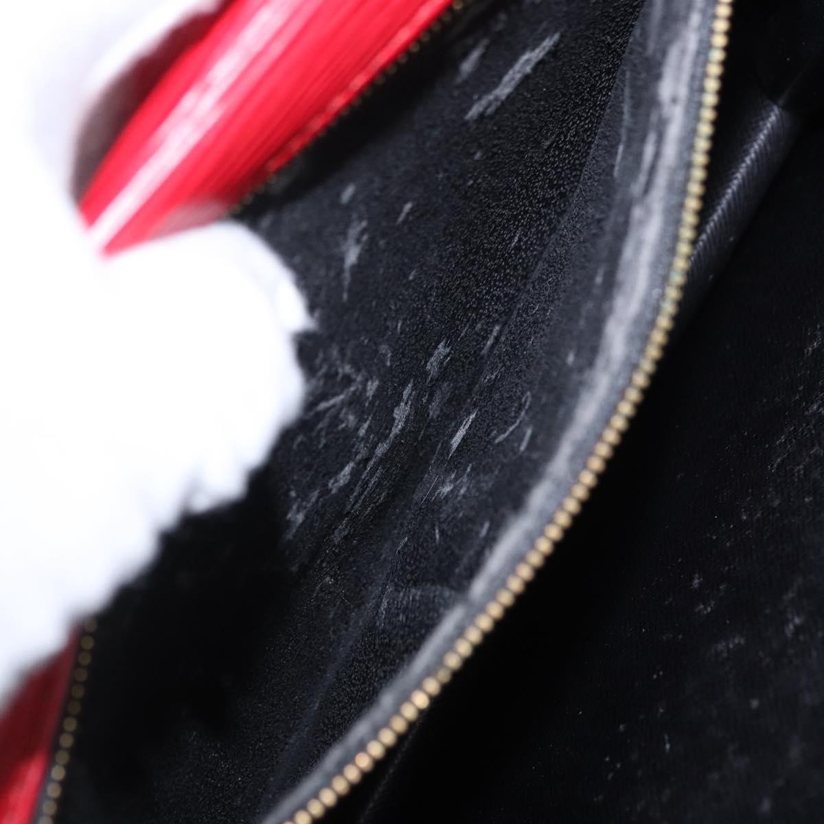 LOUIS VUITTON Epi Monceau 28 Hand Bag 2way Red M40783 LV Auth ka5346