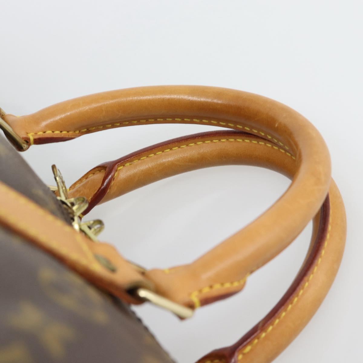 LOUIS VUITTON Monogram Keepall 55 Boston Bag M41424 LV Auth ka5355A