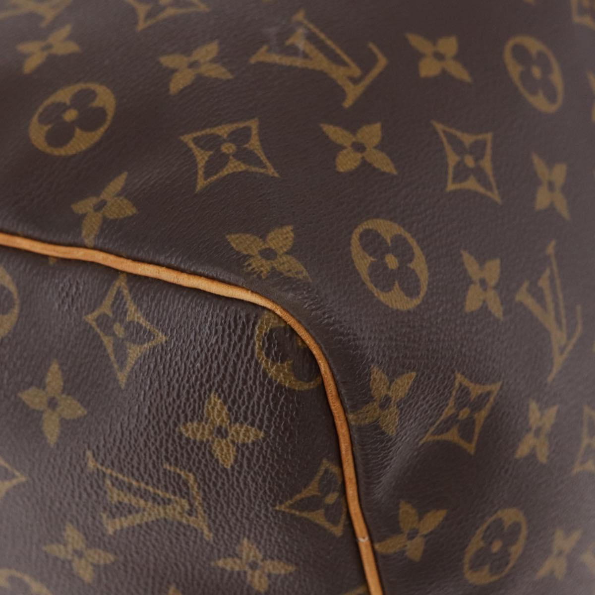 LOUIS VUITTON Monogram Keepall 60 Boston Bag M41422 LV Auth ka5356