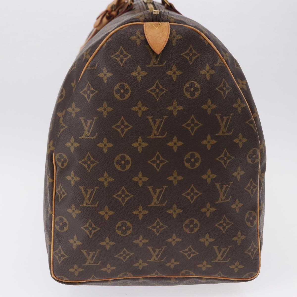LOUIS VUITTON Monogram Keepall 60 Boston Bag M41422 LV Auth ka5356