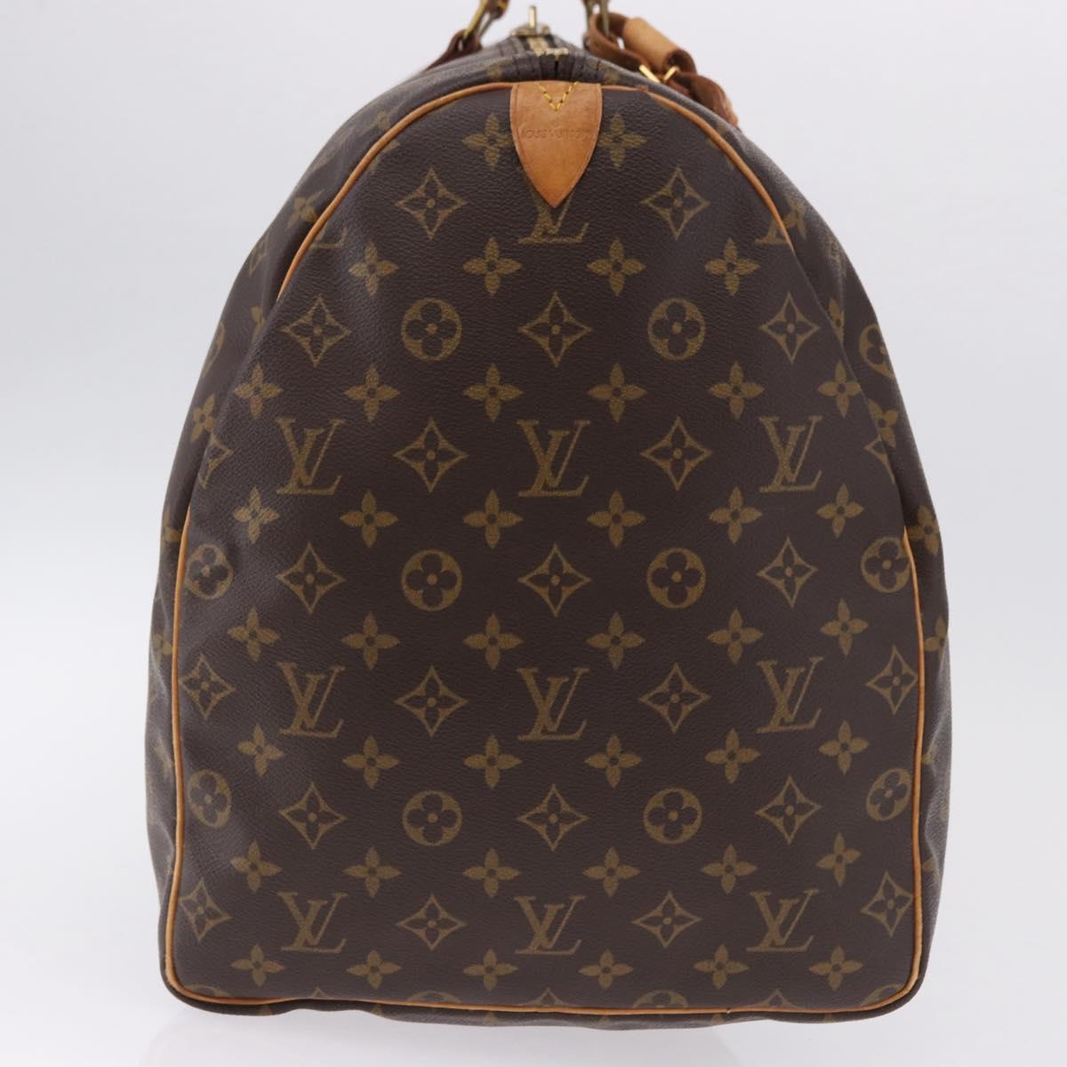 LOUIS VUITTON Monogram Keepall 60 Boston Bag M41422 LV Auth ka5356