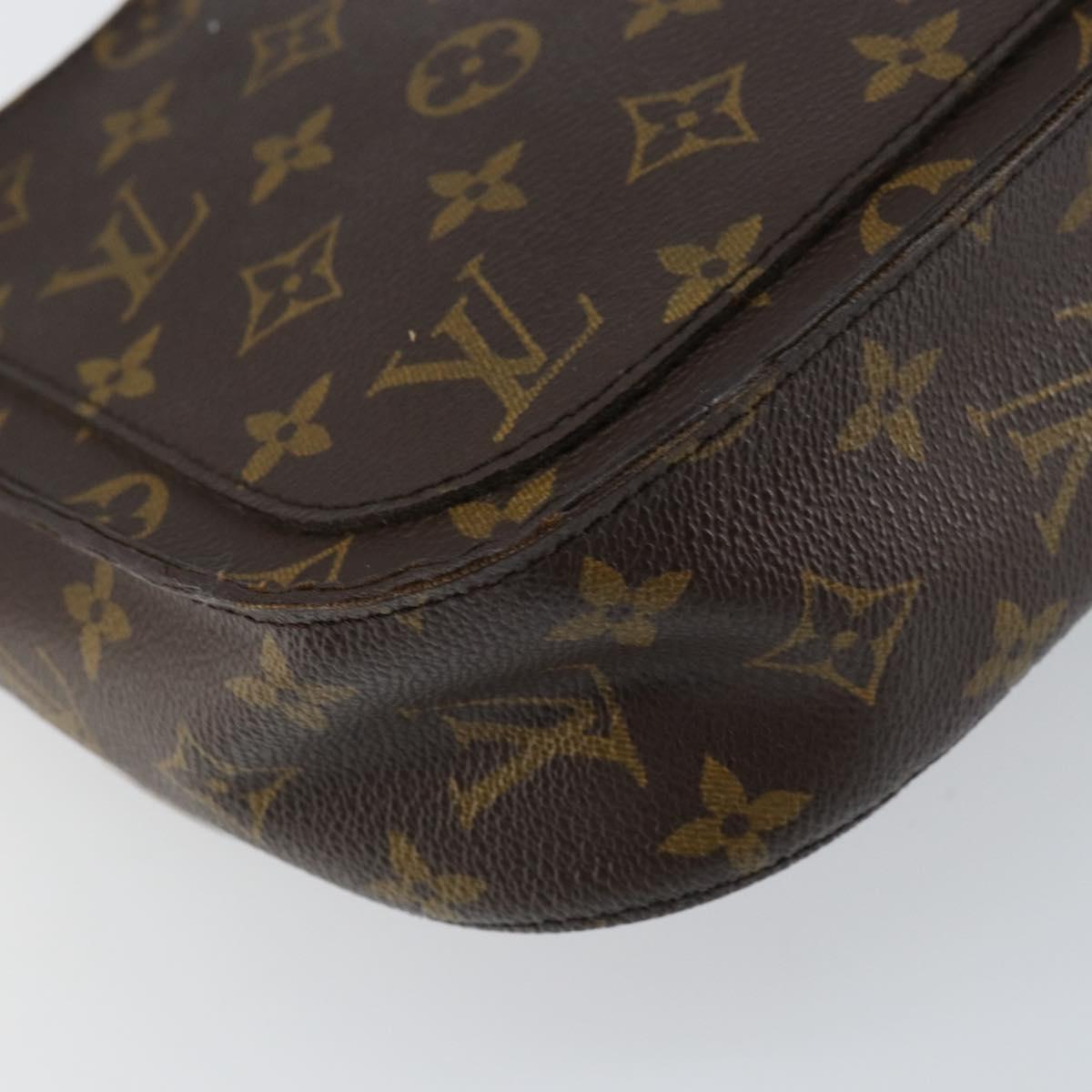 LOUIS VUITTON Monogram Saint Cloud GM Shoulder Bag M51242 LV Auth ka536