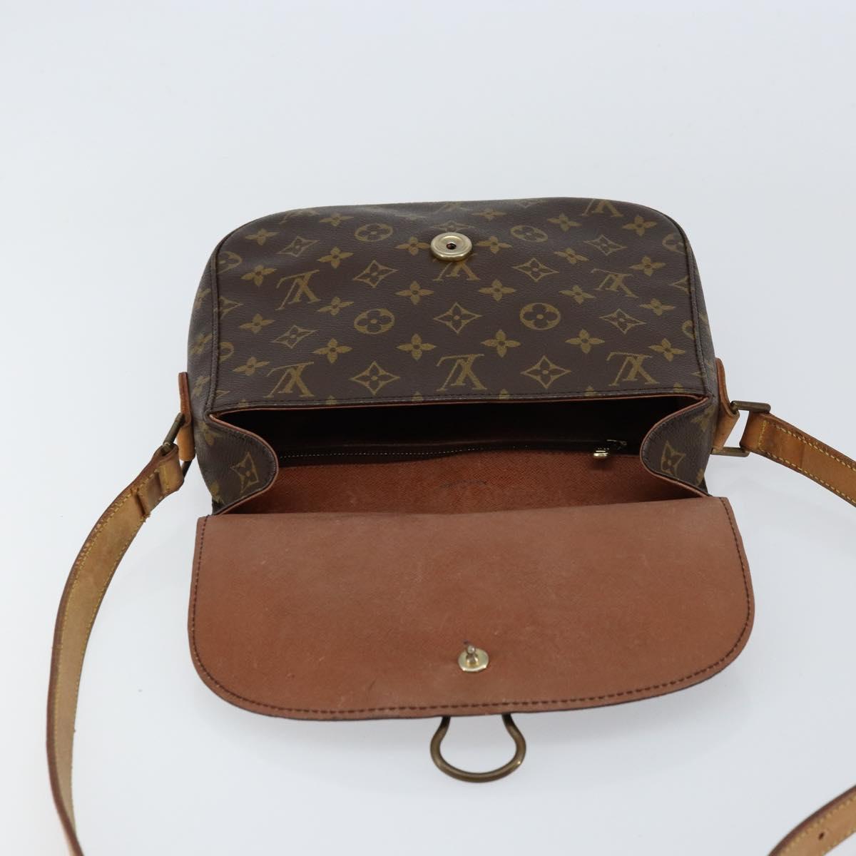 LOUIS VUITTON Monogram Saint Cloud GM Shoulder Bag M51242 LV Auth ka536