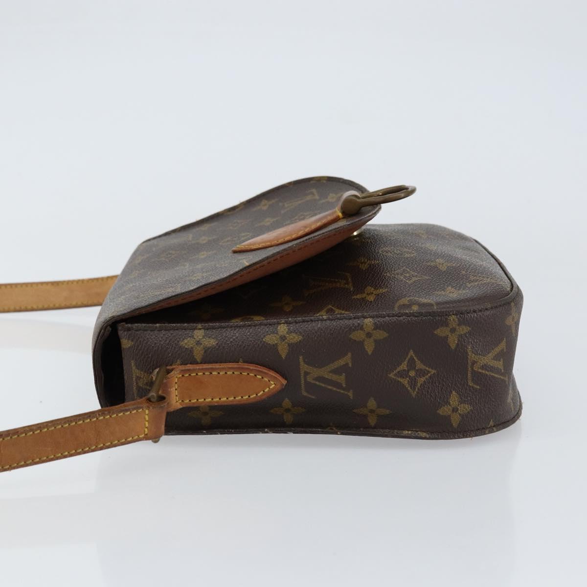 LOUIS VUITTON Monogram Saint Cloud GM Shoulder Bag M51242 LV Auth ka536