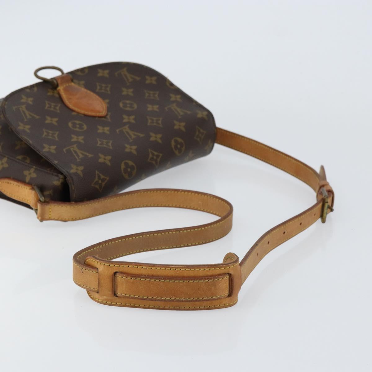 LOUIS VUITTON Monogram Saint Cloud GM Shoulder Bag M51242 LV Auth ka536