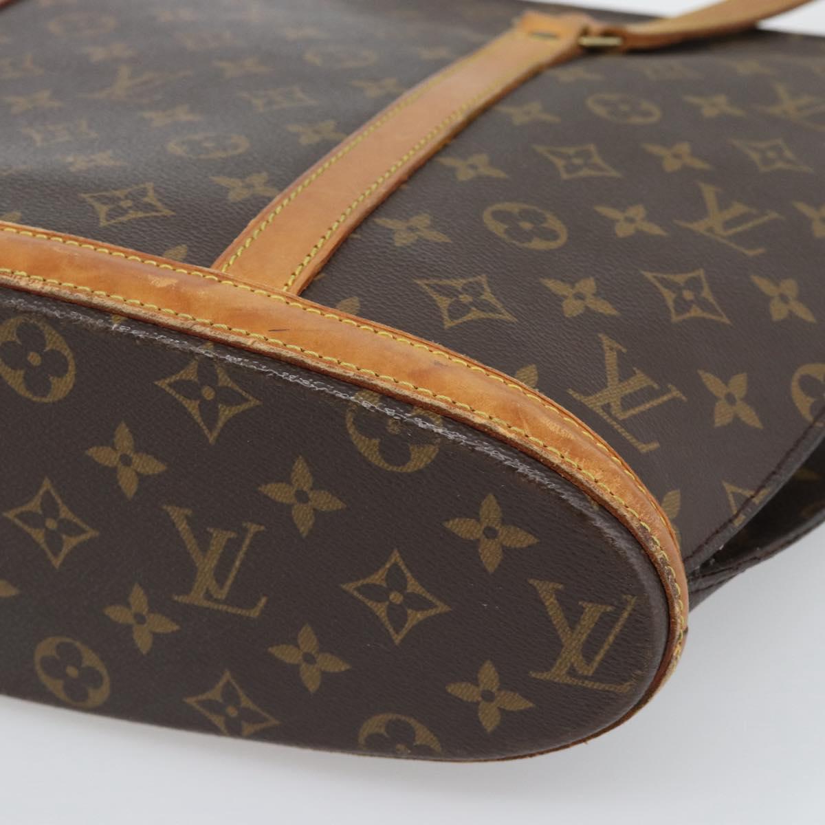 LOUIS VUITTON Monogram Babylone Tote Bag M51102 LV Auth ka5361