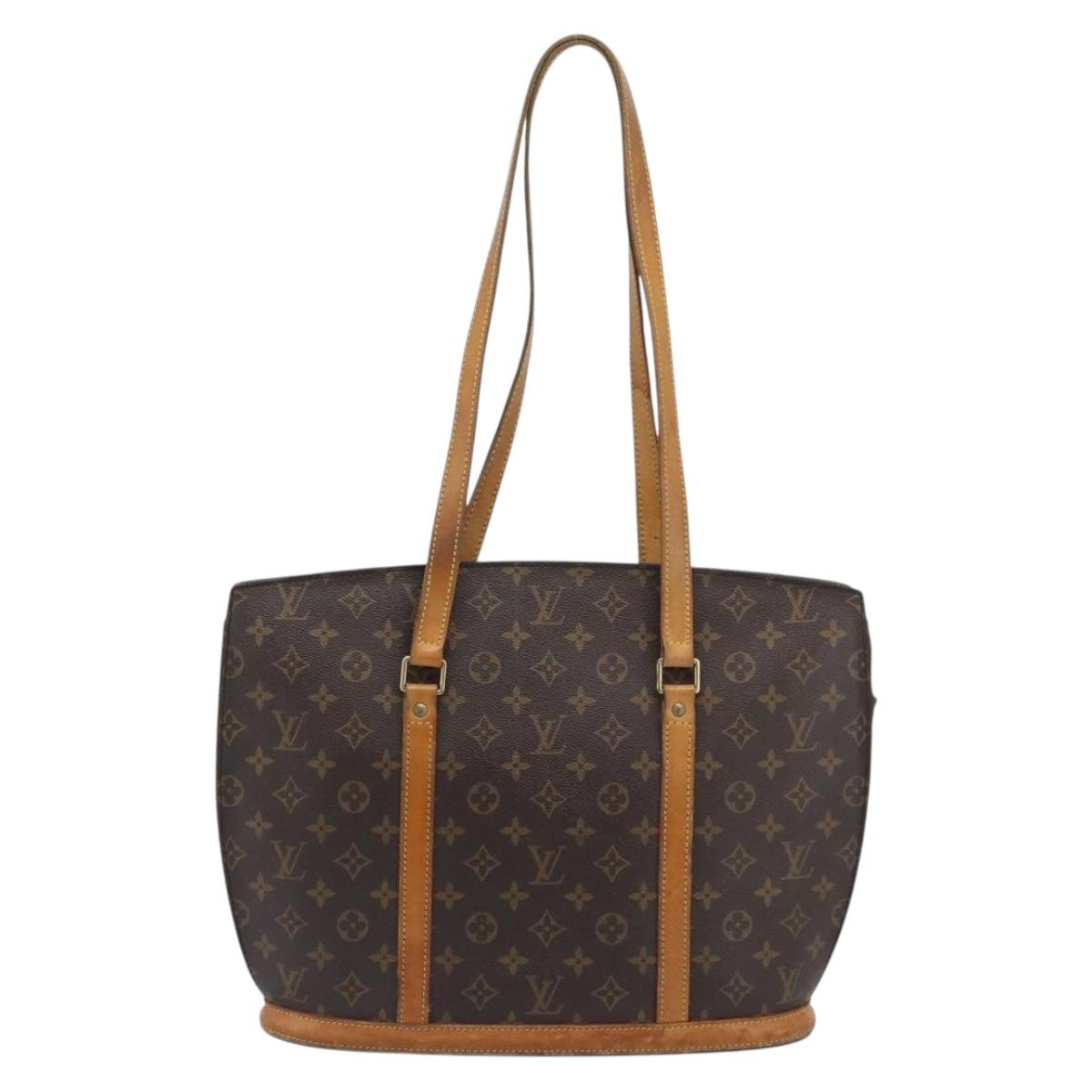 LOUIS VUITTON Monogram Babylone Tote Bag M51102 LV Auth ka5361