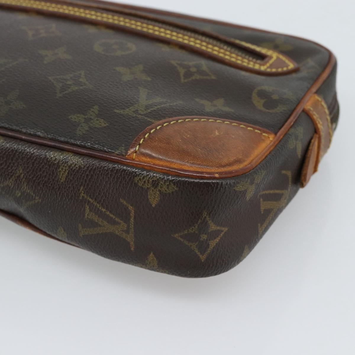 LOUIS VUITTON Monogram Marly Dragonne GM Clutch Bag M51825 LV Auth ka5362