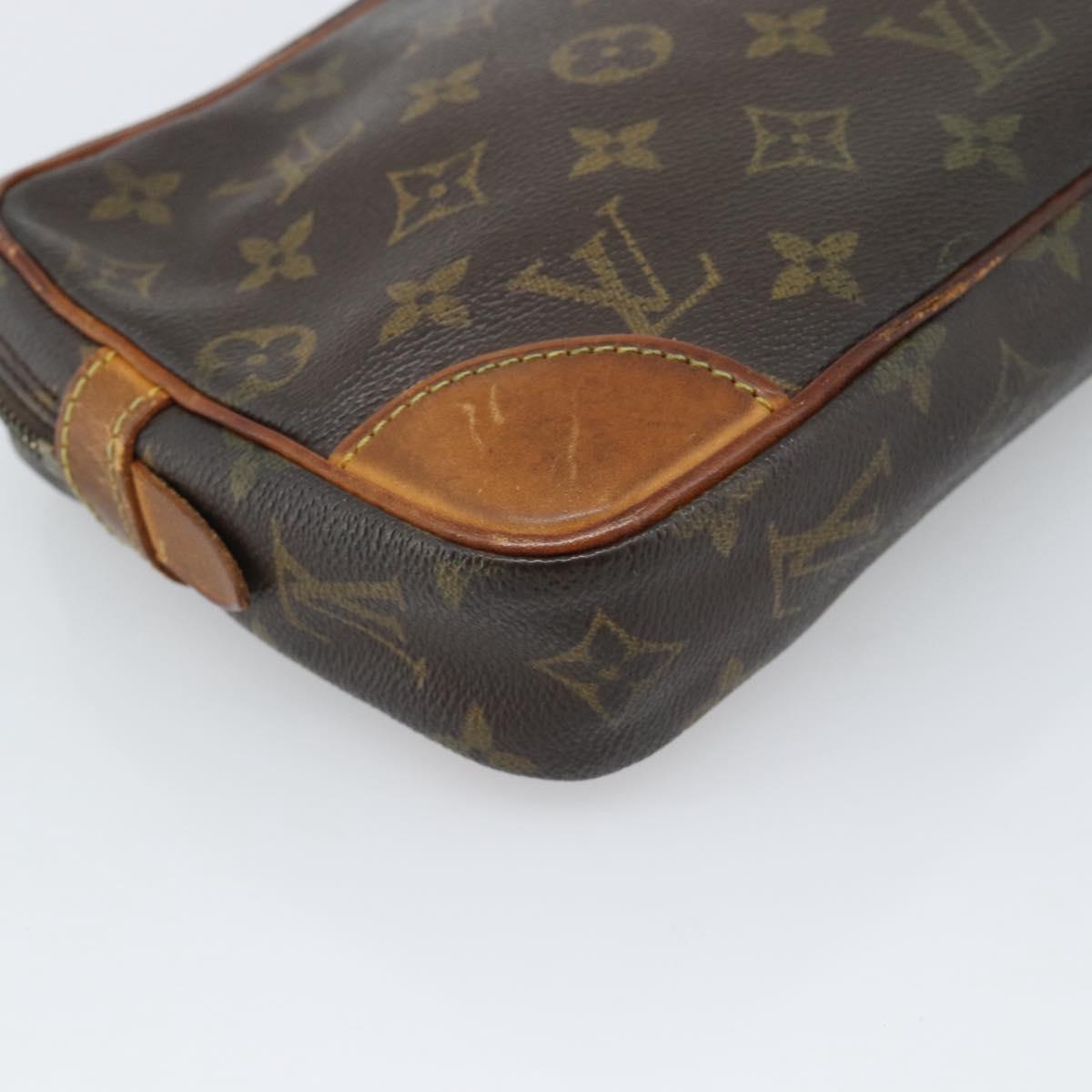 LOUIS VUITTON Monogram Marly Dragonne GM Clutch Bag M51825 LV Auth ka5362
