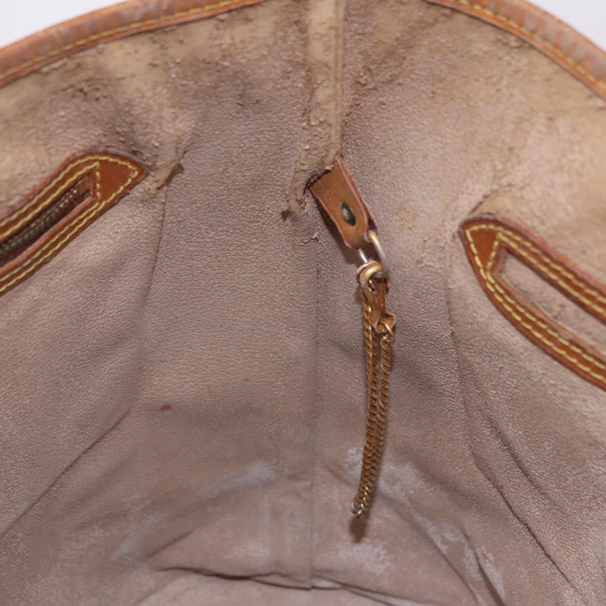 LOUIS VUITTON Monogram Bucket GM Shoulder Bag M42236 LV Auth ka5363