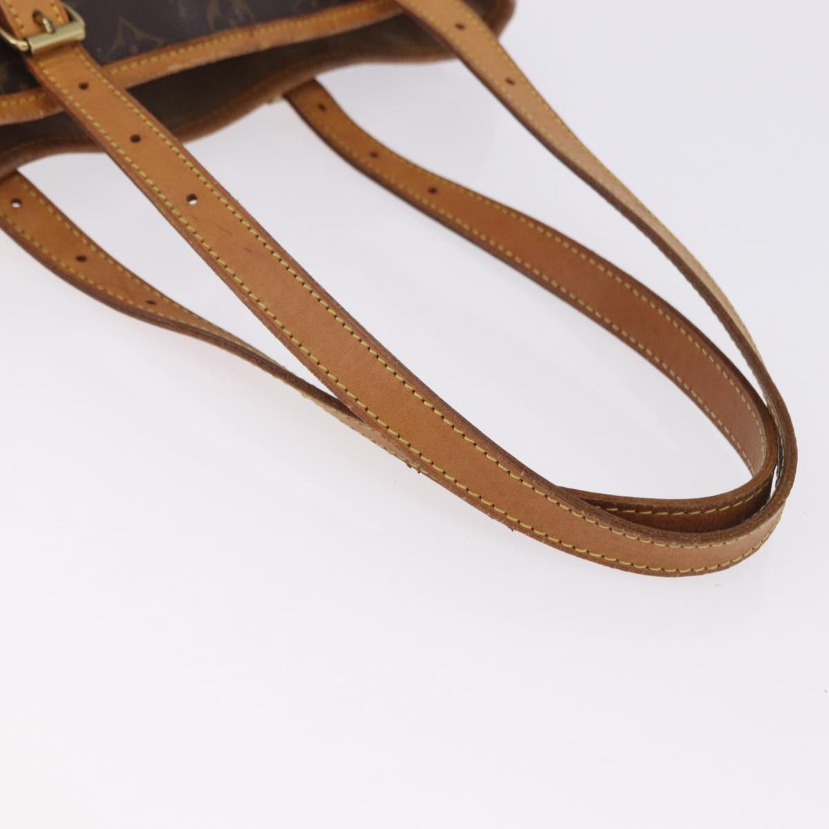 LOUIS VUITTON Monogram Bucket GM Shoulder Bag M42236 LV Auth ka5363