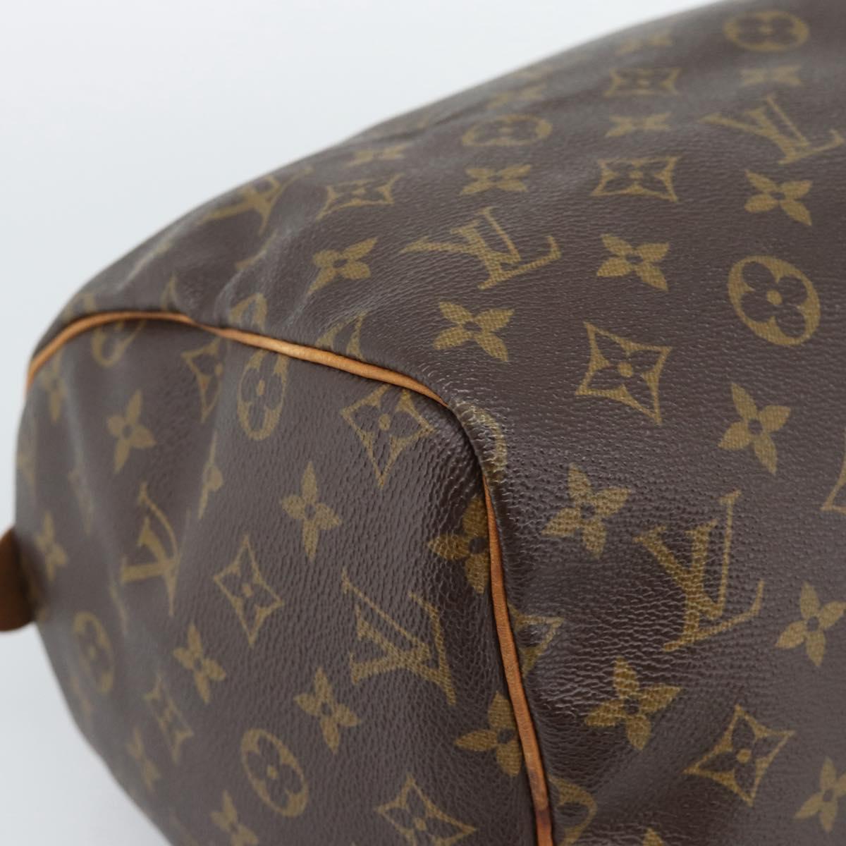 LOUIS VUITTON Monogram Speedy 30 Hand Bag M41526 LV Auth ka5364