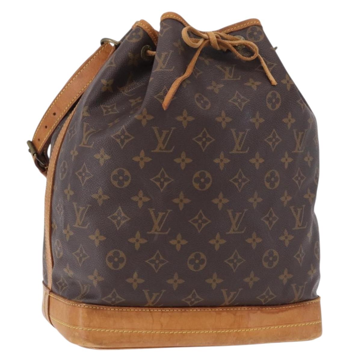 LOUIS VUITTON Monogram Noe Shoulder Bag M42224 LV Auth ka5365