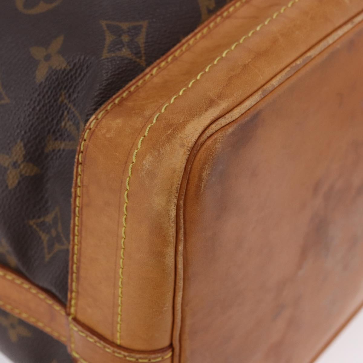 LOUIS VUITTON Monogram Noe Shoulder Bag M42224 LV Auth ka5365