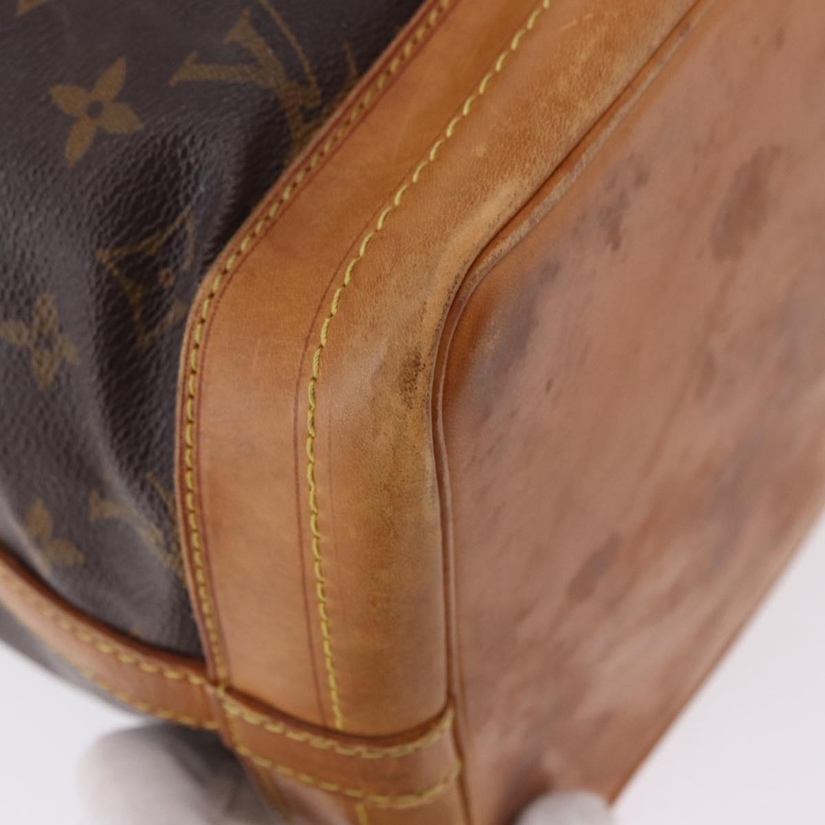LOUIS VUITTON Monogram Noe Shoulder Bag M42224 LV Auth ka5365