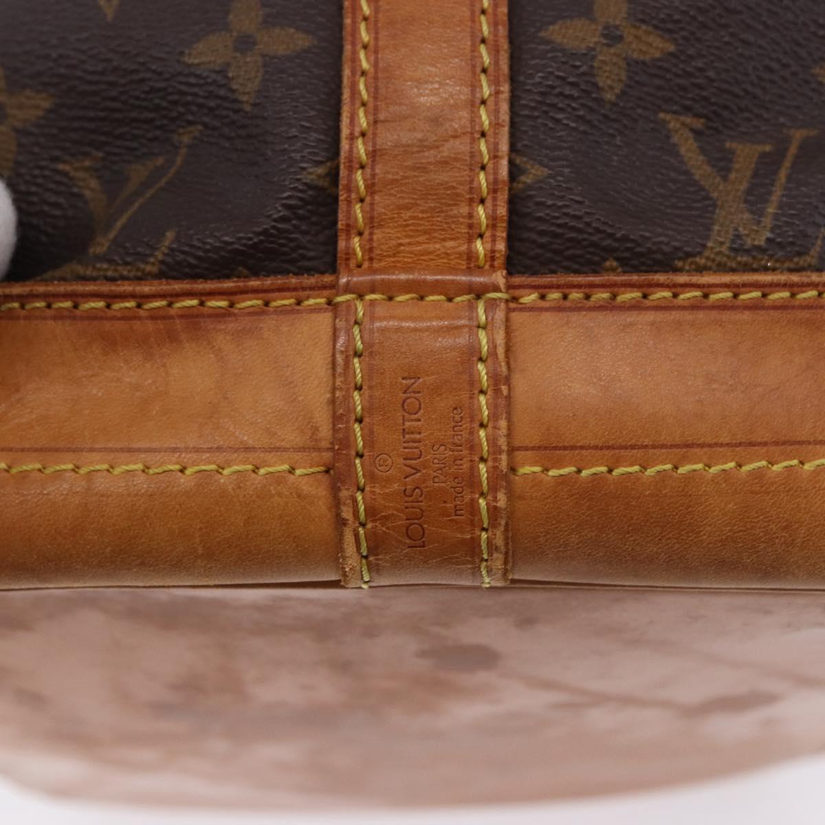 LOUIS VUITTON Monogram Noe Shoulder Bag M42224 LV Auth ka5365