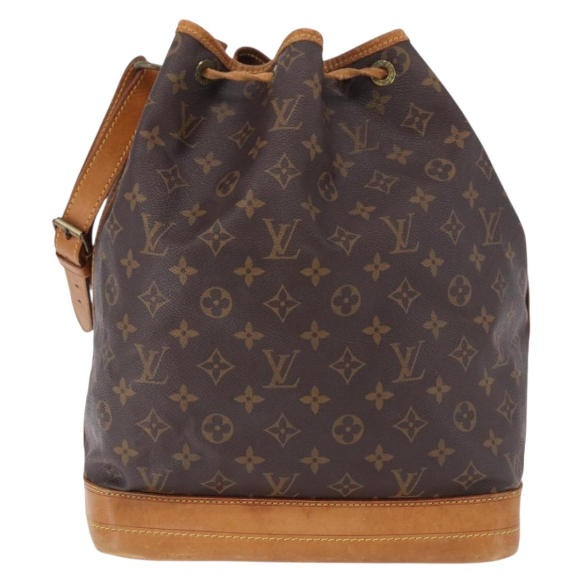 LOUIS VUITTON Monogram Noe Shoulder Bag M42224 LV Auth ka5365