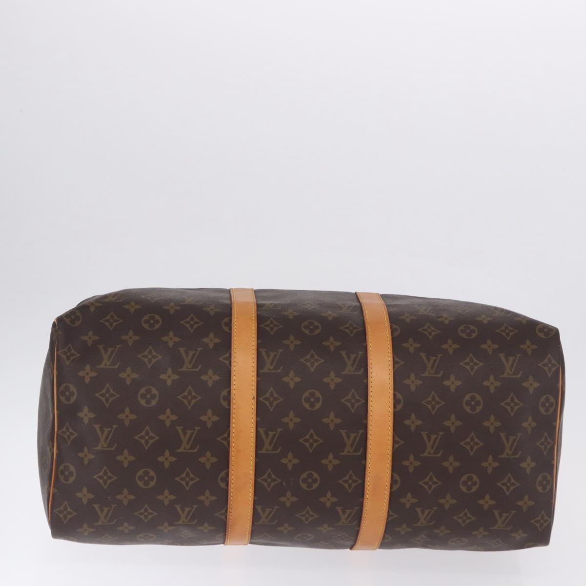LOUIS VUITTON Monogram Keepall 50 Boston Bag M41426 LV Auth ka5380V