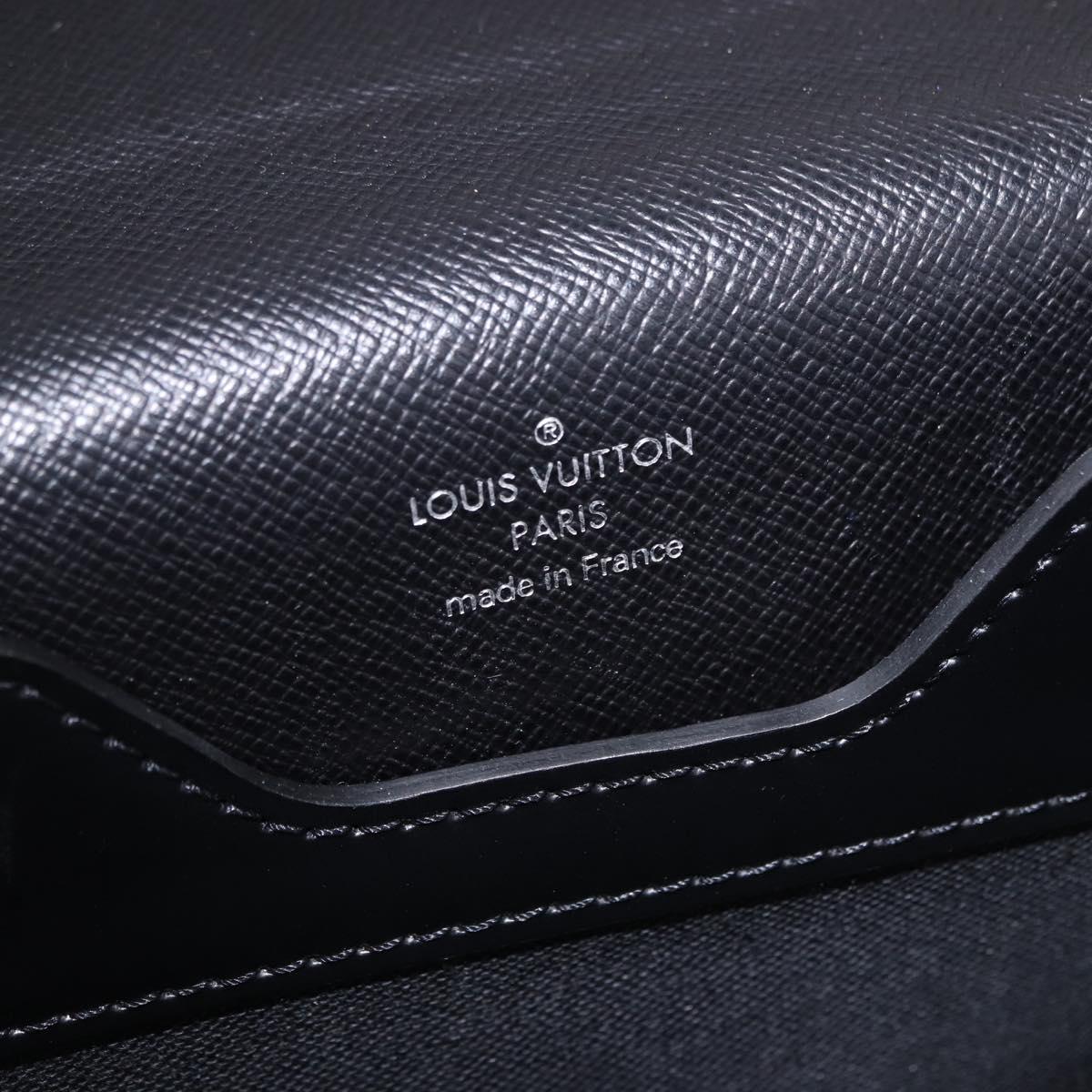 LOUIS VUITTON Taiga Robusto 1 Business Bag Ardoise M31052 LV Auth ka5381V