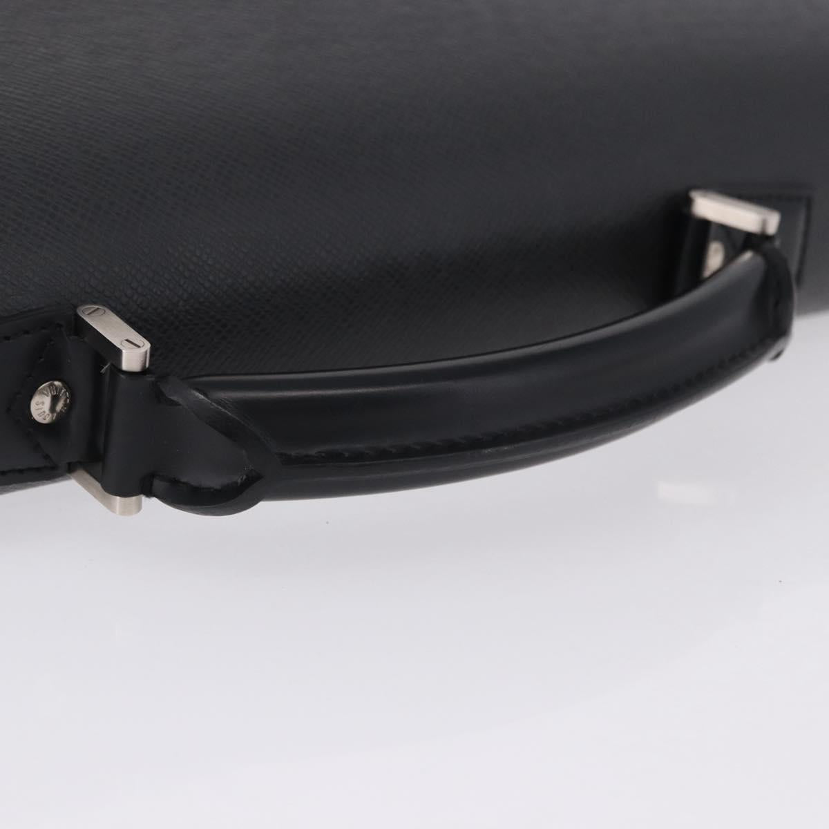 LOUIS VUITTON Taiga Robusto 1 Business Bag Ardoise M31052 LV Auth ka5381V