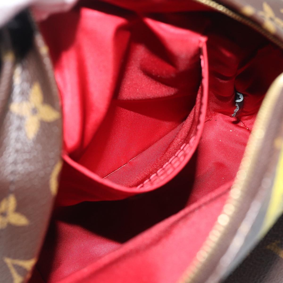 LOUIS VUITTON Monogram World Tour Palm Springs MINI Backpack M42971 Auth ka5392M