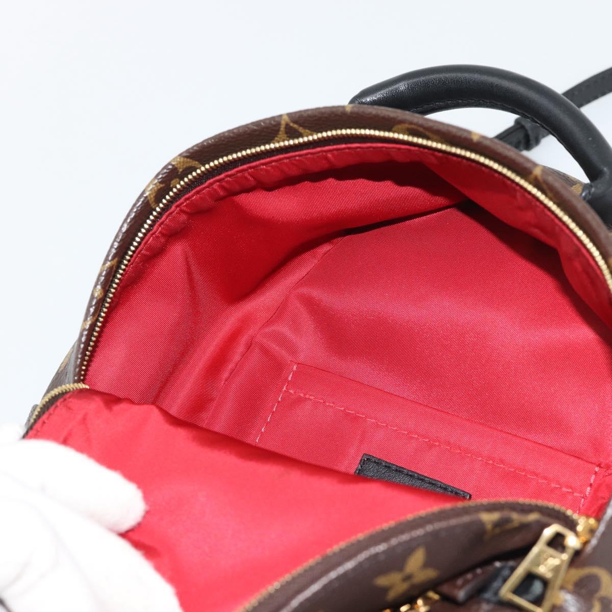 LOUIS VUITTON Monogram World Tour Palm Springs MINI Backpack M42971 Auth ka5392M