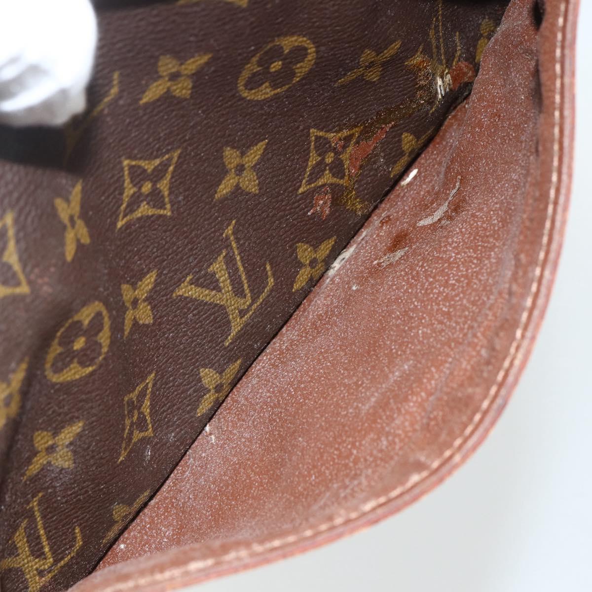 LOUIS VUITTON Monogram Compiegne 23 Clutch Bag M51847 LV Auth ka540