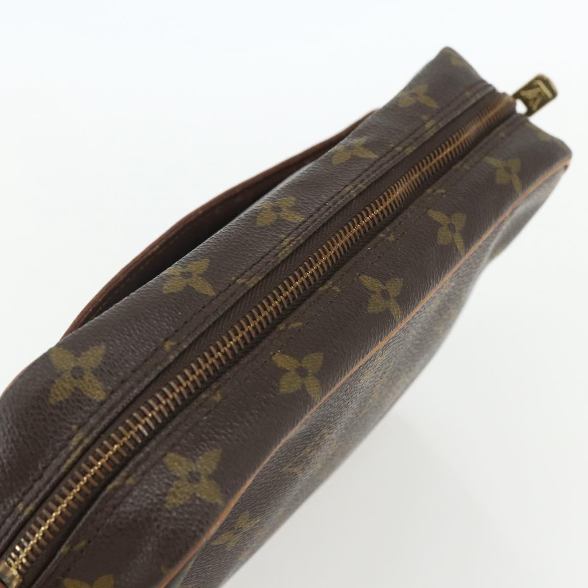 LOUIS VUITTON Monogram Compiegne 23 Clutch Bag M51847 LV Auth ka540