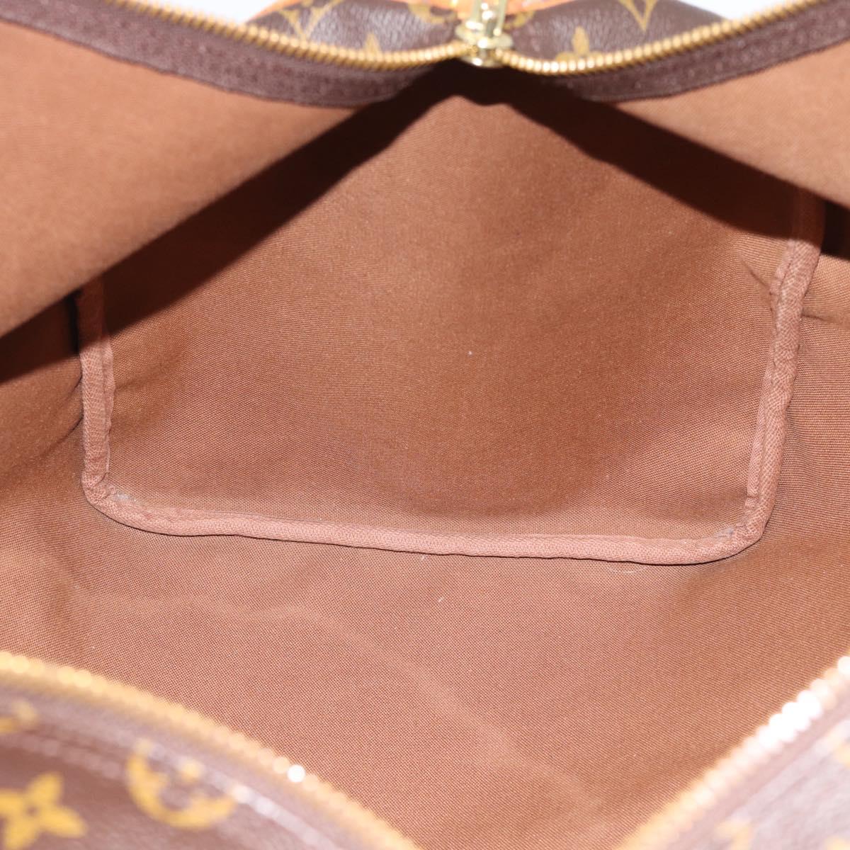 LOUIS VUITTON Monogram Keepall 55 Boston Bag M41424 LV Auth ka5404