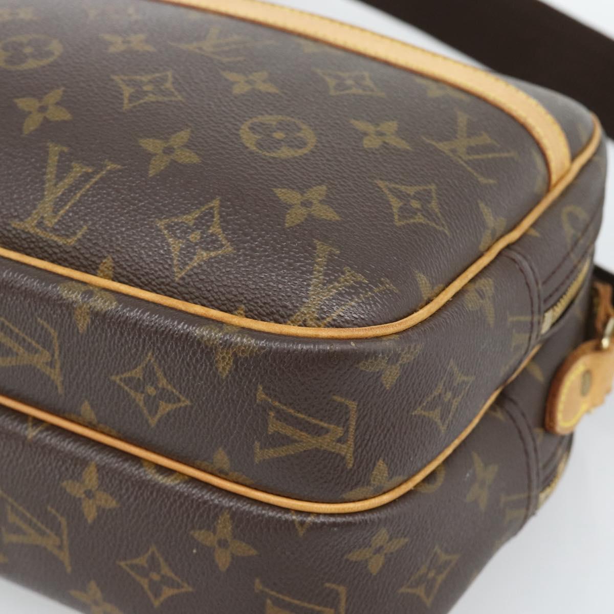 LOUIS VUITTON Monogram Reporter PM Shoulder Bag M45254 LV Auth ka5409
