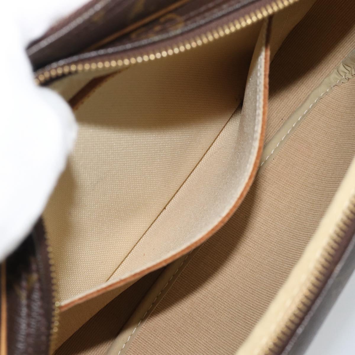 LOUIS VUITTON Monogram Reporter PM Shoulder Bag M45254 LV Auth ka5409