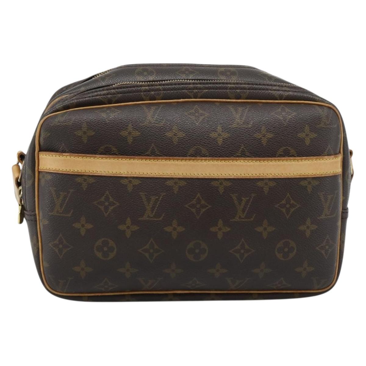 LOUIS VUITTON Monogram Reporter PM Shoulder Bag M45254 LV Auth ka5409