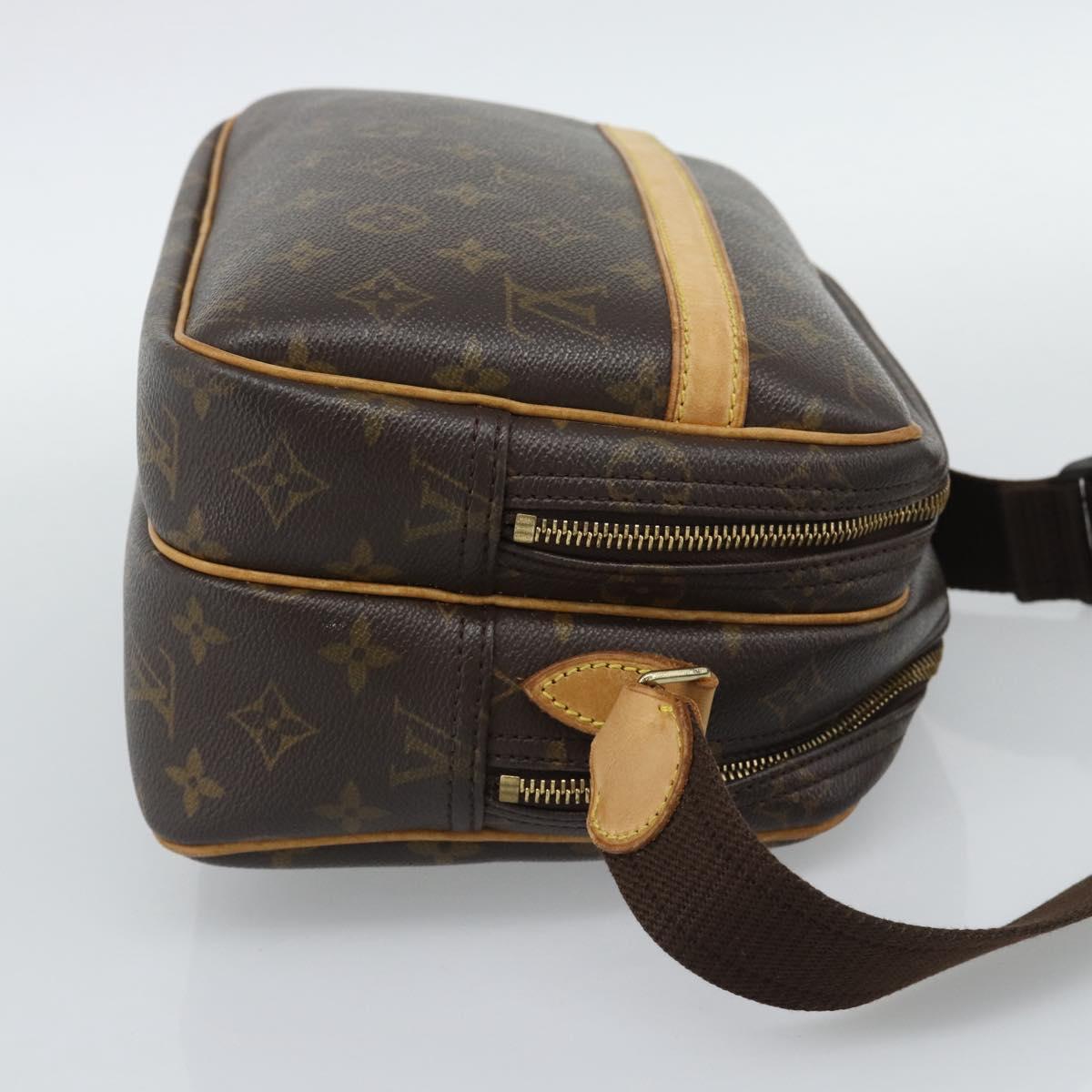 LOUIS VUITTON Monogram Reporter PM Shoulder Bag M45254 LV Auth ka5409