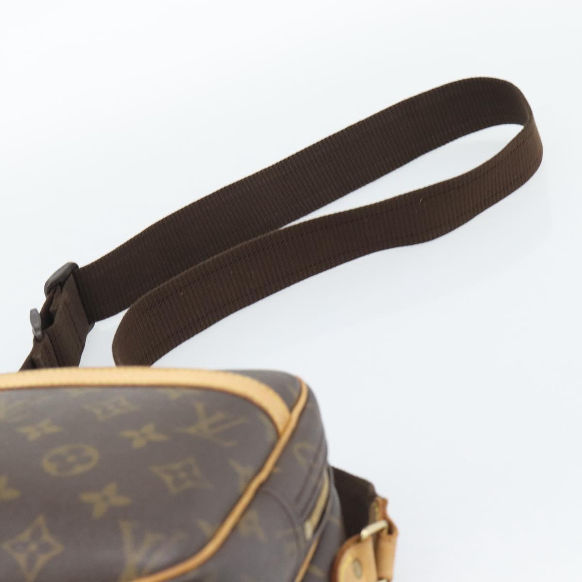 LOUIS VUITTON Monogram Reporter PM Shoulder Bag M45254 LV Auth ka5409